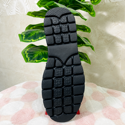 Premium Black Leather Casual Shoes EV-11