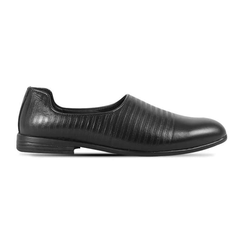 Classic Black Formal Slip-On shoes For Men